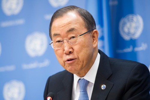 UN Secretary General Ban Ki-moon calls for journalist protection - ảnh 1